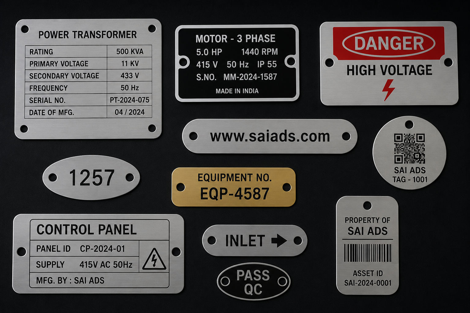 Aluminium Tags
